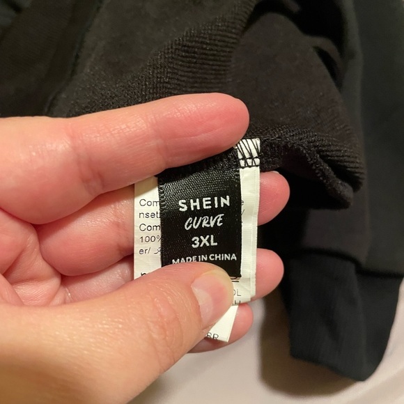 Shein Curve Women's Bow Back Sweatshirt - Picture 7 of 7